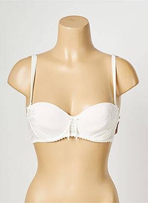 Soutien-gorge effet matière satinée haut soutien-gorge balconnet beige MARIE JO femme