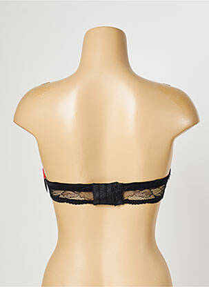 Soutien-gorge effet matière satinée haut soutien-gorge balconnet noir MARIE JO femme