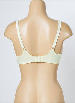 Soutien-gorge effet matière satinée haut soutien-gorge emboitant vert EMPREINTE femme