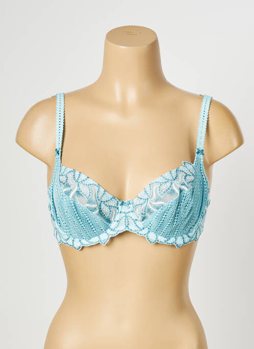 Soutien-gorge bleu EMPREINTE pour femme