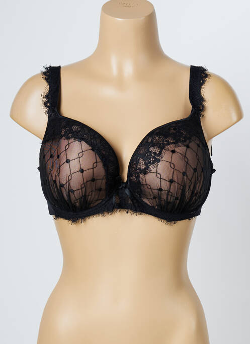 Soutien-gorge noir EMPREINTE pour femme