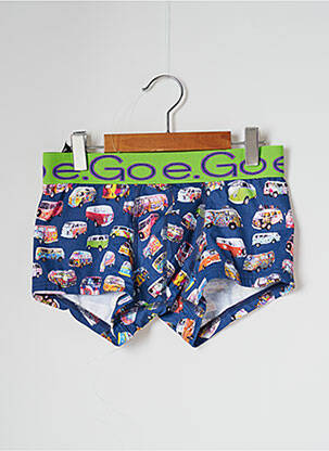 Boxer imprimé fantaisie bleu EGO homme