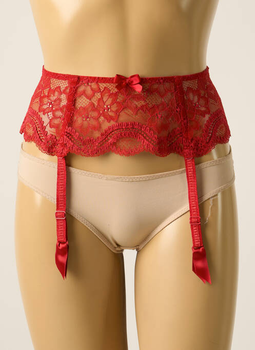 Guêpière/Porte-jarretelle rouge SIMONE PERELE pour femme