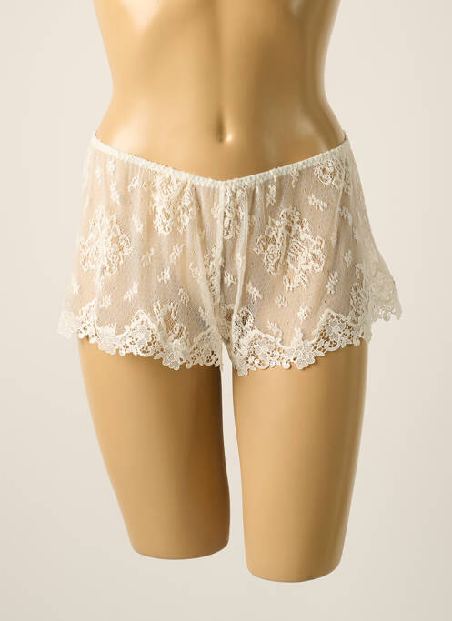 Shorty blanc MARJOLAINE pour femme