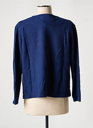 Veste casual epaulette bleu NICE THINGS femme