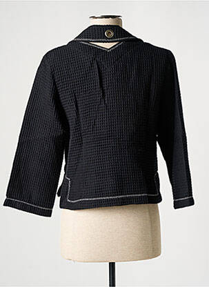 Veste casual col tailleur noir LO! LES FILLES femme