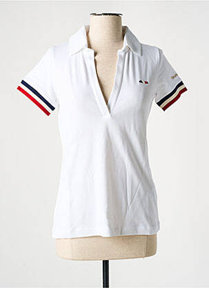 Polo blanc LA MARINIÈRE FRANÇAISE pour femme