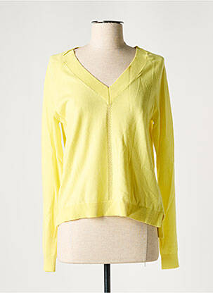 Pull jaune ONE STEP pour femme