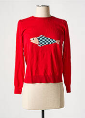 Pull rouge NICE THINGS pour femme seconde vue