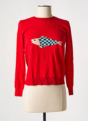 Pull rouge NICE THINGS pour femme