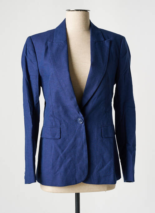 Blazer poches bleu SCHOOL RAG femme