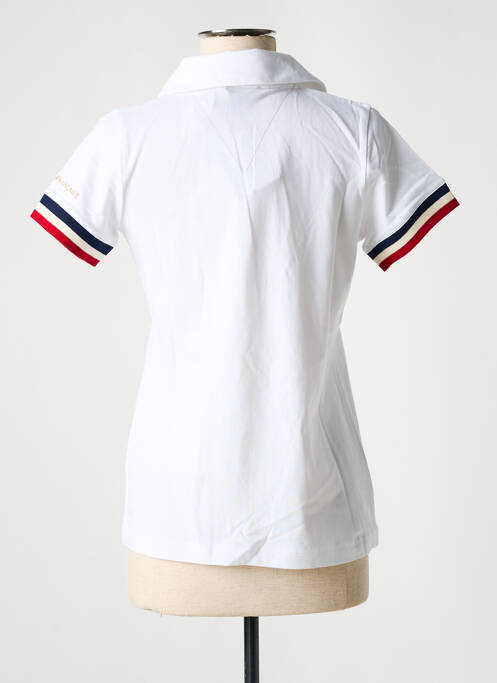 Polo blanc LA MARINIÈRE FRANÇAISE pour femme