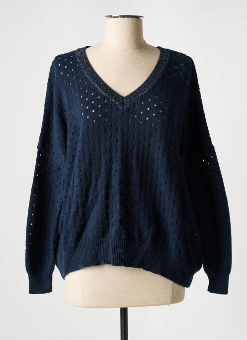 Pull bleu I.CODE (By IKKS) pour femme