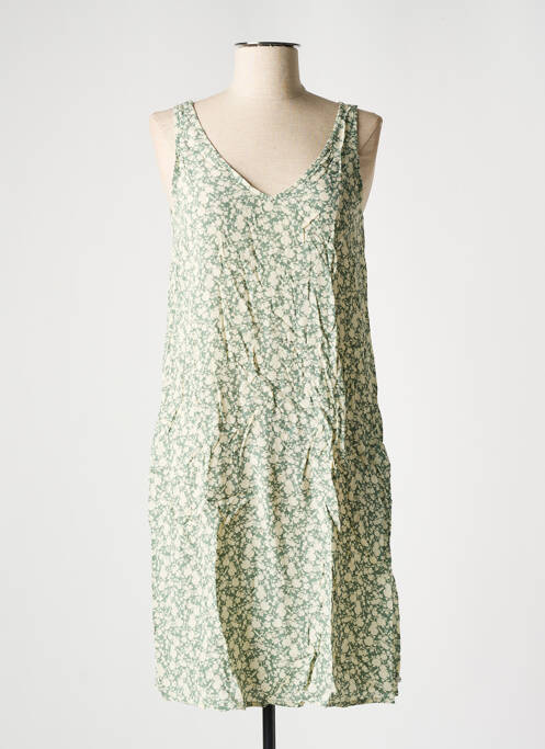 Robe mi-longue vert YERSE pour femme