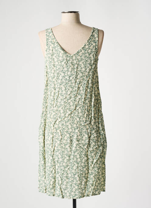 Robe mi-longue vert YERSE pour femme