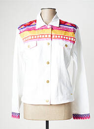 Veste casual poches blanc PAUL BRIAL femme
