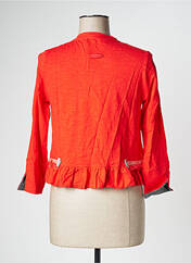 Veste casual rouge POUPEE CHIC pour femme seconde vue