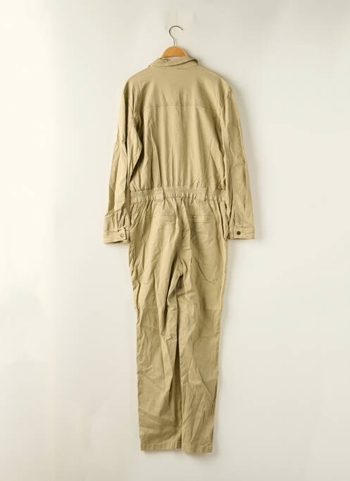 Combi-pantalon poches manches longues beige YAYA femme