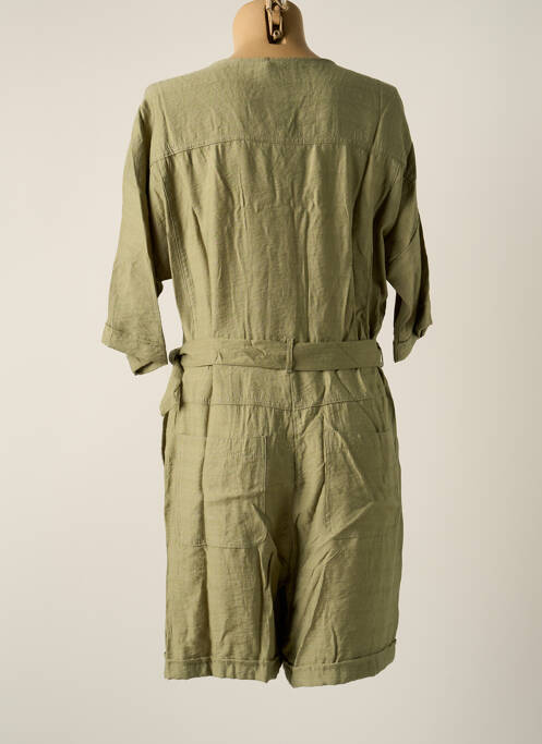 Combishort vert YERSE pour femme