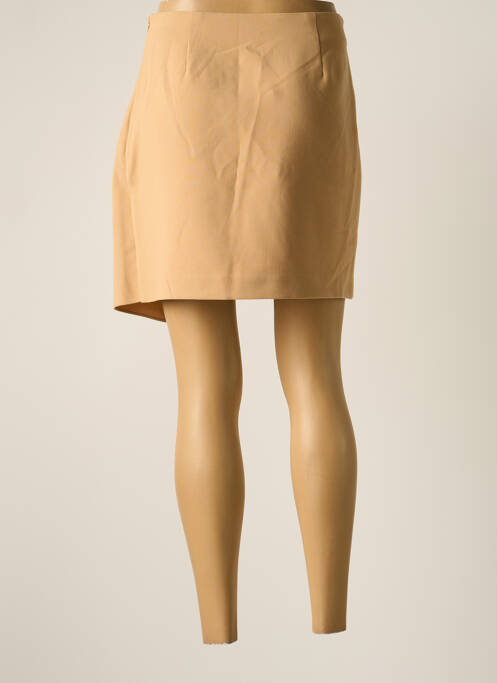 Jupe courte beige YAYA pour femme