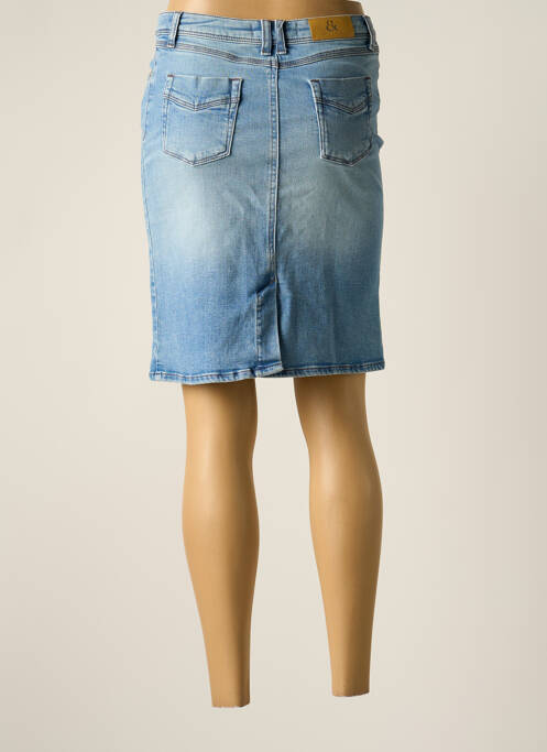Jupe courte bleu EMMA & ROCK pour femme