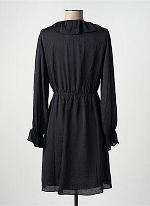 Robe courte manches longues manches longues noir MOLLY BRACKEN femme