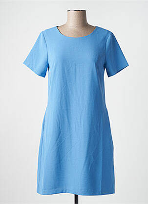 Robe courte manches courtes manches courtes bleu MOLLY BRACKEN femme
