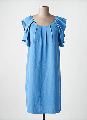 Robe mi-longue bleu MOLLY BRACKEN pour femme