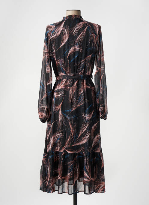 Robe mi-longue noir MOLLY BRACKEN pour femme