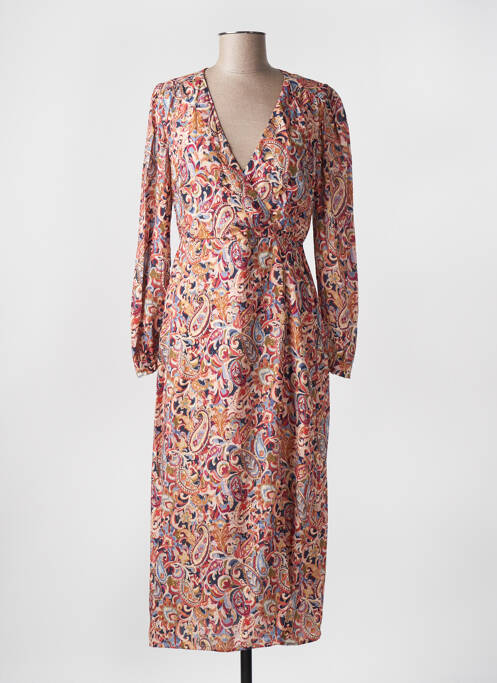 Robe longue rouge JULIE GUERLANDE pour femme
