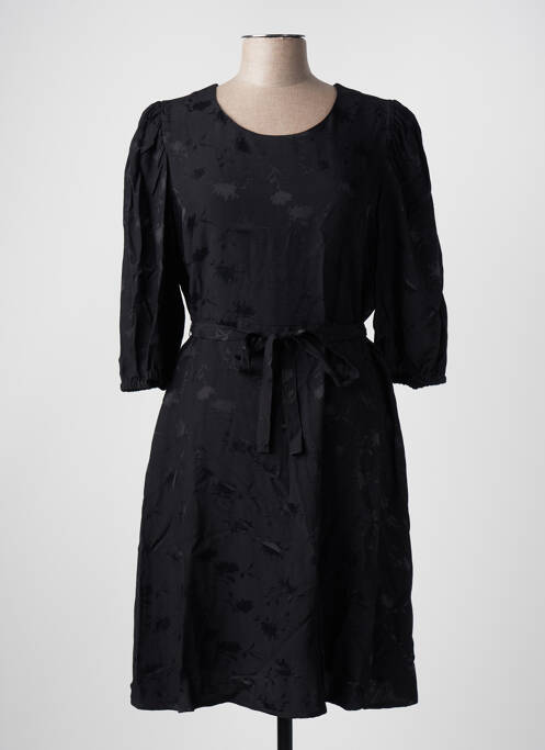 Robe mi-longue noir JULIE GUERLANDE pour femme