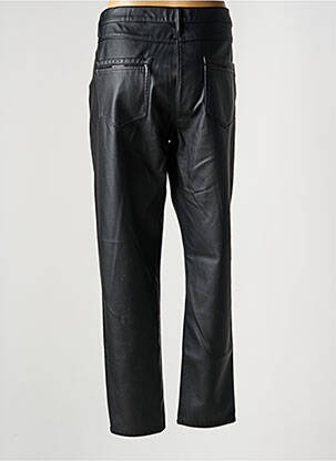 Pantalon slim stretch taille normale noir JULIE GUERLANDE femme