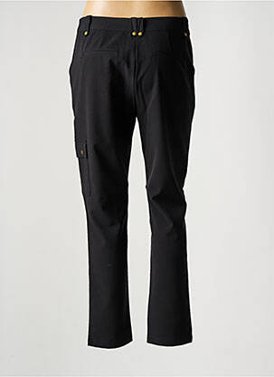 Pantalon cargo poches taille normale noir JULIE GUERLANDE femme