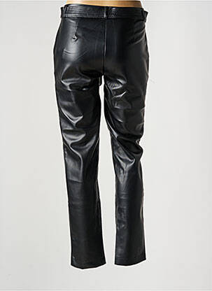 Pantalon slim taille normale taille normale noir JULIE GUERLANDE femme