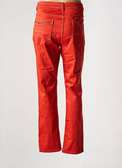 Pantalon droit orange DIANE LAURY pour femme seconde vue