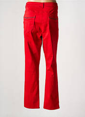 Pantalon droit rouge DIANE LAURY pour femme seconde vue