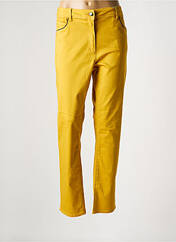 Pantalon slim jaune DIANE LAURY pour femme seconde vue