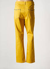 Pantalon slim jaune DIANE LAURY pour femme seconde vue