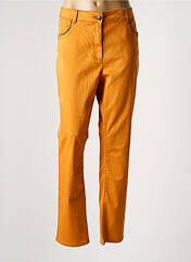 Pantalon slim orange DIANE LAURY pour femme seconde vue