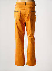 Pantalon slim orange DIANE LAURY pour femme seconde vue