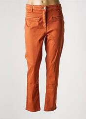 Pantalon slim orange JULIE GUERLANDE pour femme seconde vue