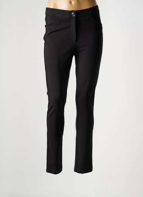 Pantalon slim noir JULIE GUERLANDE pour femme