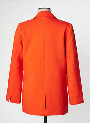 Blazer poches orange IDANO femme