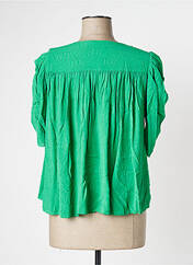 Blouse vert IDANO pour femme seconde vue