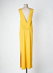 Robe longue jaune DROLATIC pour femme seconde vue