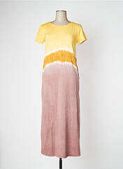 Robe longue marron DROLATIC pour femme seconde vue