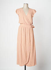 Robe longue rose DROLATIC pour femme seconde vue