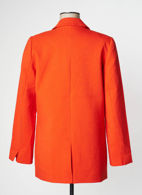 Blazer orange IDANO pour femme