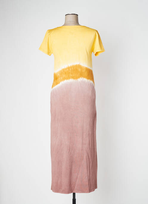 Robe longue marron DROLATIC femme