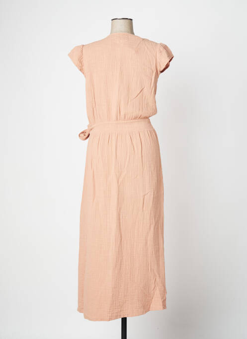 Robe longue rose DROLATIC pour femme